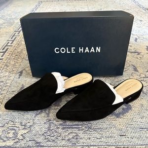 Cole Haan Piper Mule - Black Suede